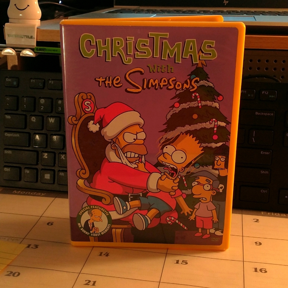 Christmas With The Simpsons DVD